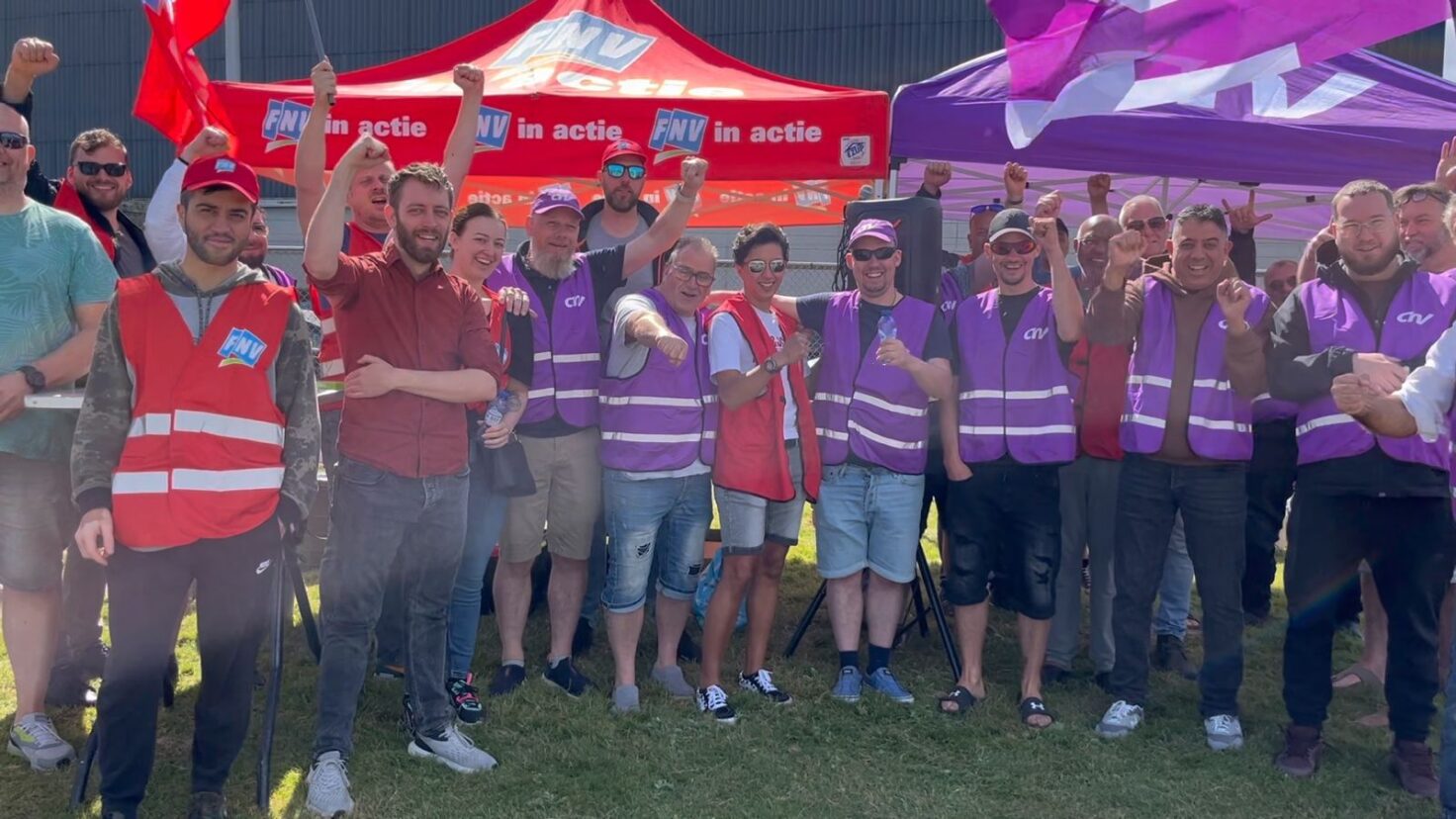 Stakers van FNV en CNV
