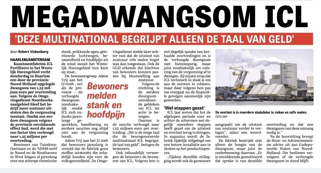 Telegraaf_ICL_HAC_2026